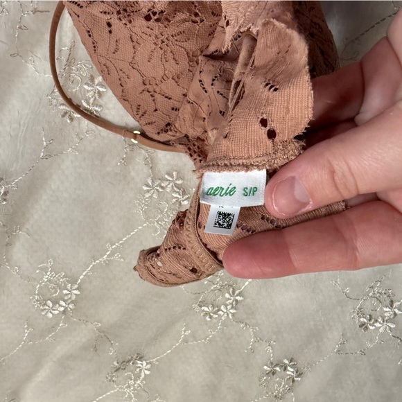 aerie neutral tan bralette size small - Picture 2 of 2